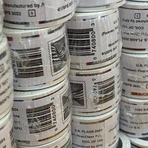 Forever Stamps 2024 ten roll 10 roll = 1000 pcs🌸🌸🌸Always